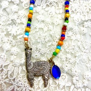 Drama llama necklace